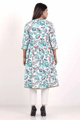 Women's Ethnic Tops (Blue Printed)