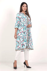 Women's Ethnic Tops (Blue Printed)