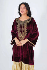 Women's Ethnic Tops (Maroon)