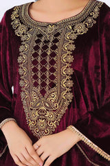 Women's Ethnic Tops (Maroon)