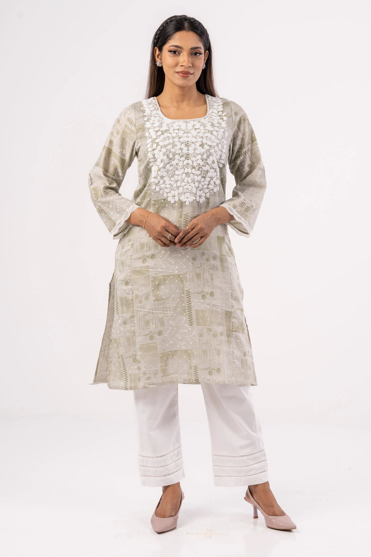 Women's Ethnic Tops (Mint)