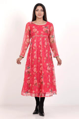 Women's Ethnic Tops (Hot Pink)