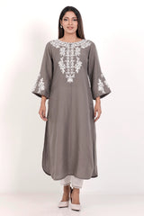 Women's Ethnic Tops (Grey)