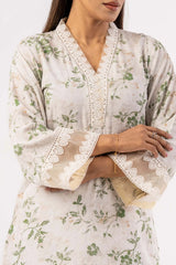 Women's Ethnic Tops (Green Printed)