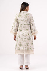 Women's Ethnic Tops (Green Printed)