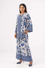 Women's Ethnic Tops (Set) (White Printed)