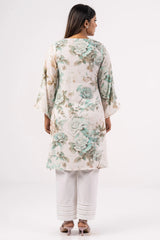 Women's Ethnic Tops (Green Printed)