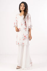 Women's Ethnic Tops (Set) (White)