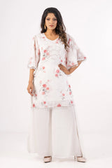Women's Ethnic Tops (Set) (White)