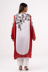 Women's Ethnic Tops (Orange Printed)