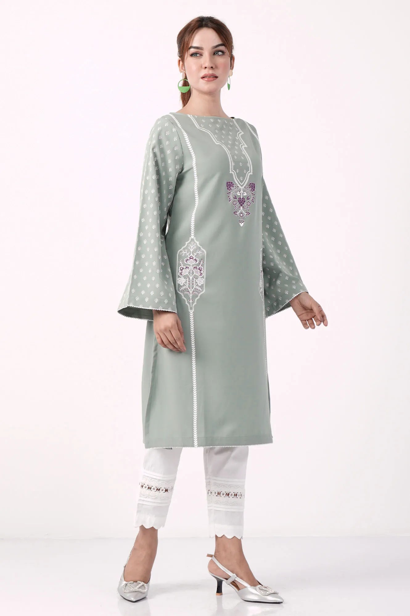 Women's Ethnic Tops (Slate)