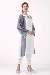 Women's Ethnic Tops (Blue White)