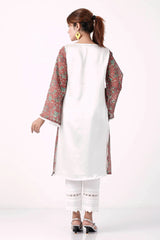Women's Ethnic Tops (Maroon White)