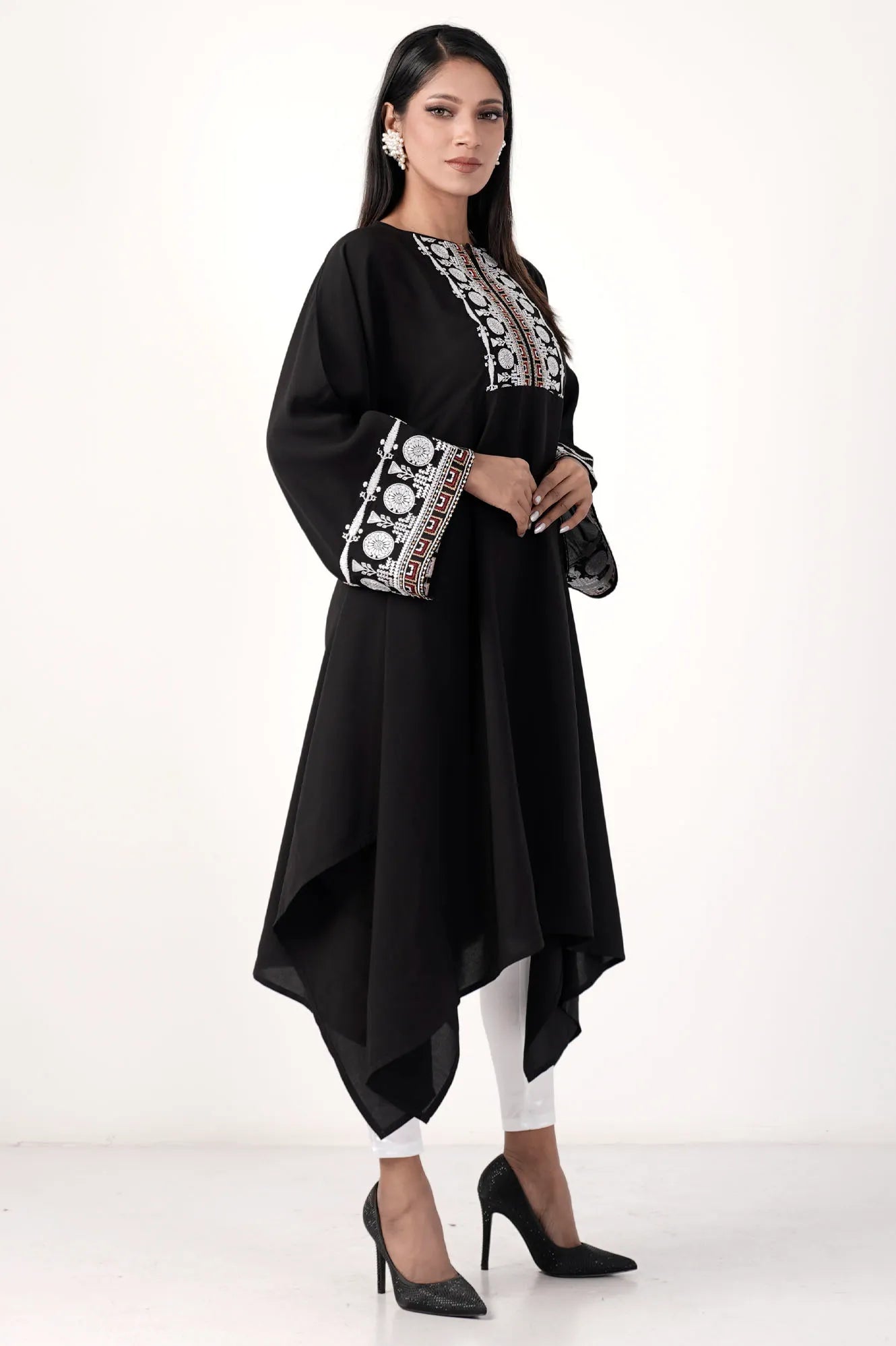 Women's Ethnic Tops (Black)