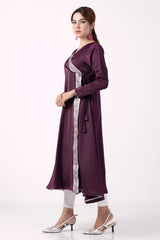 Women's Ethnic Tops (Burgundy)