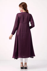 Women's Ethnic Tops (Burgundy)