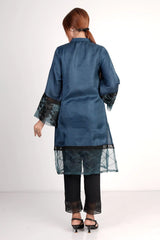 Women's Ethnic Tops (Teal Blue)