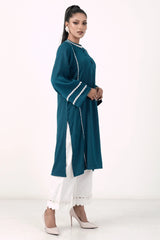 Women's Ethnic Tops (Peacock Blue)