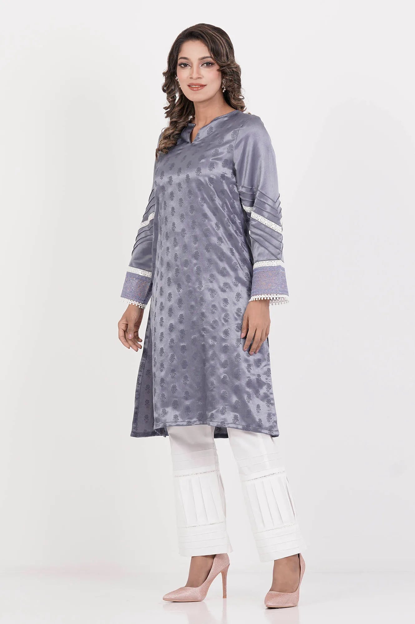 Women's Ethnic Tops (DK. Grey)