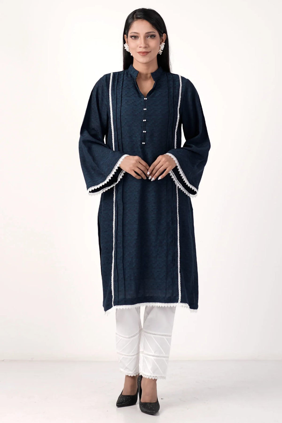 Women's Ethnic Tops (Persian Blue)