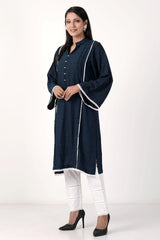 Women's Ethnic Tops (Persian Blue)