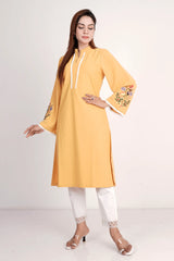 Women's Ethnic Tops (Dark Yellow)