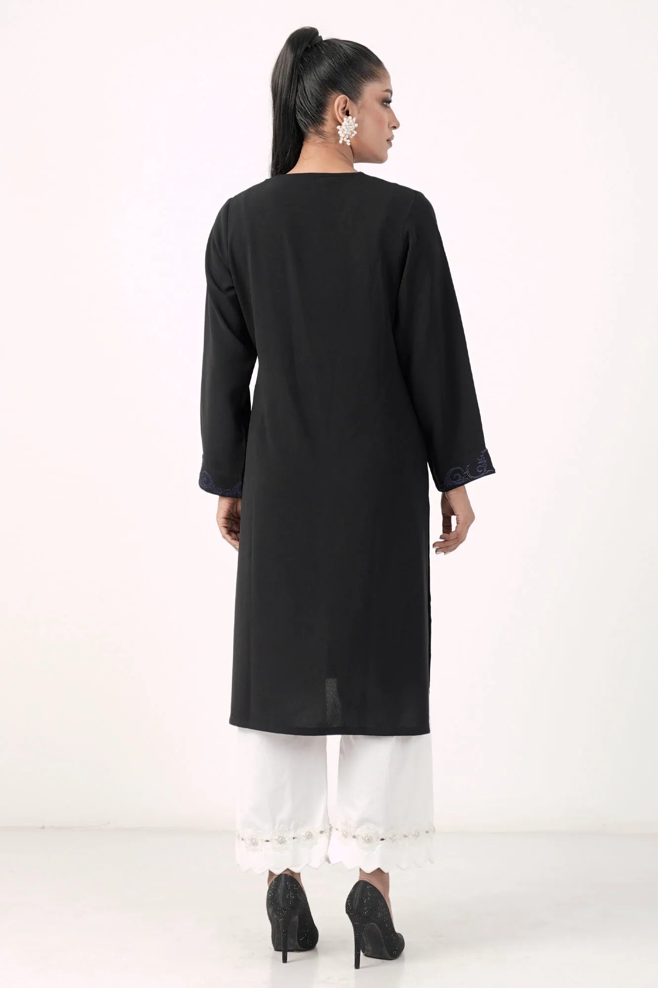 Women's Ethnic Tops (Black)