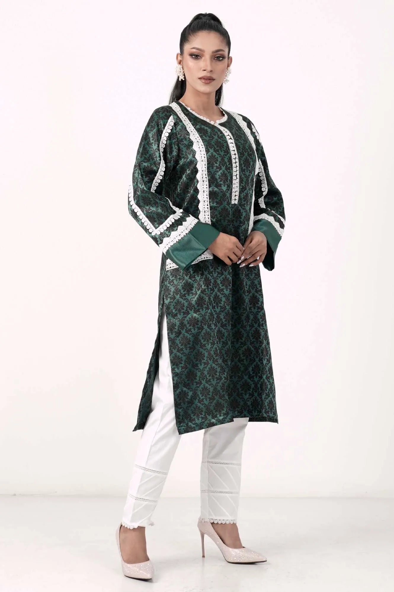 Women's Ethnic Tops (Green)