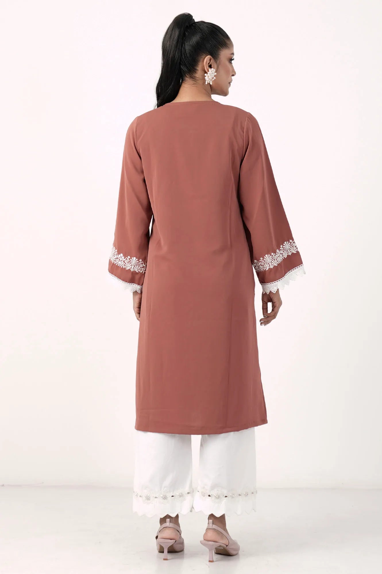 Women's Ethnic Tops (Brown)
