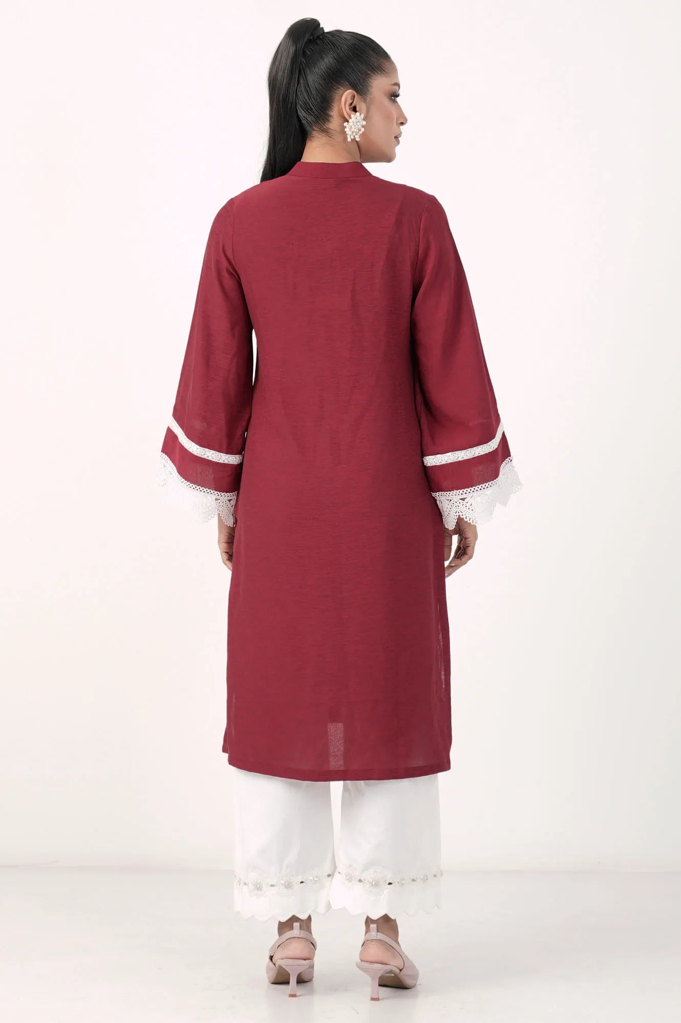 Women's Ethnic Tops (Maroon)