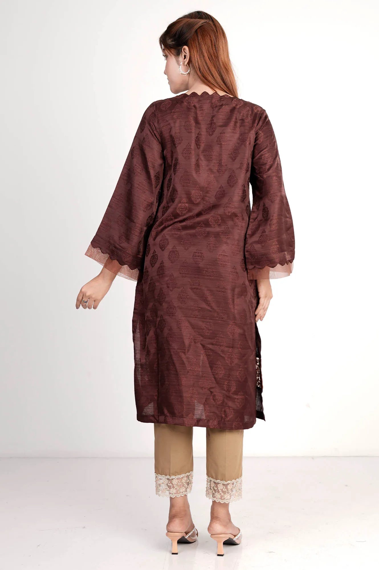 Women's Ethnic Tops (Brown)