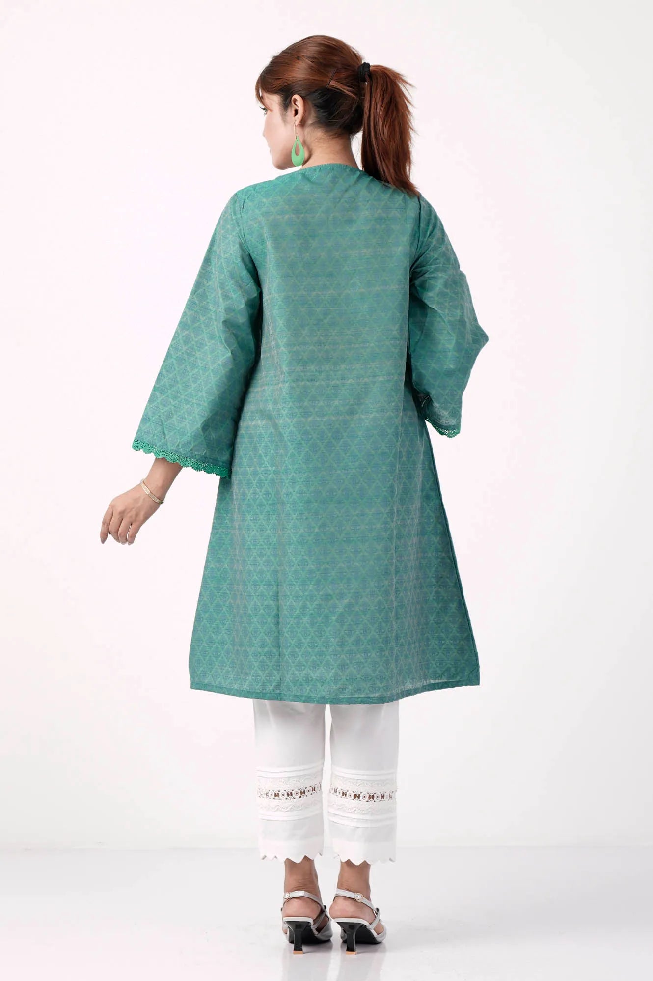 Women's Ethnic Tops (Green)