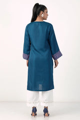 Women's Ethnic Tops (Peacock Blue)