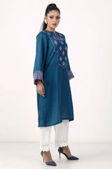 Women's Ethnic Tops (Peacock Blue)