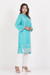 Women's Ethnic Tops (Turquoise)