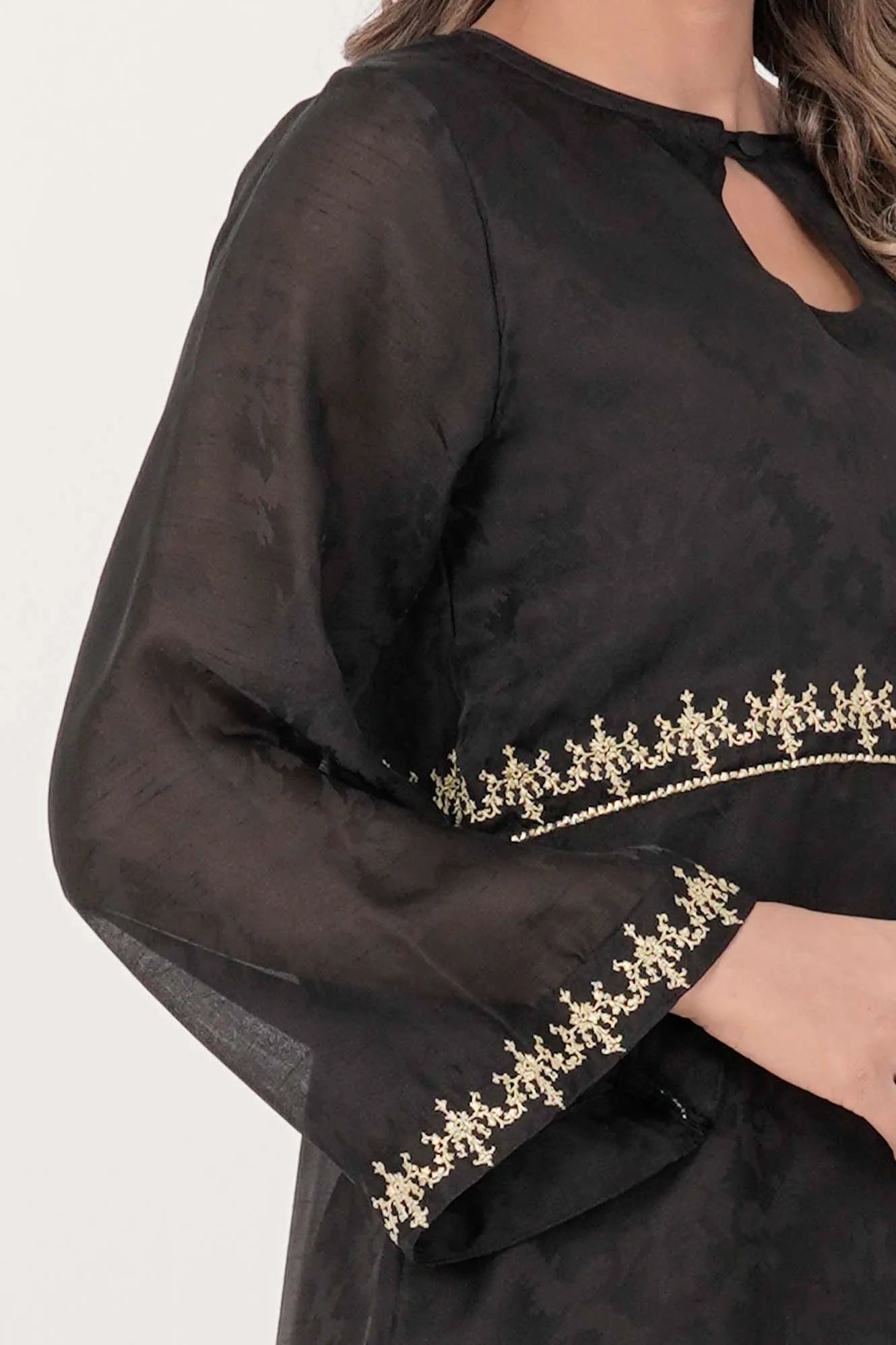 Women's Ethnic Tops (Black)
