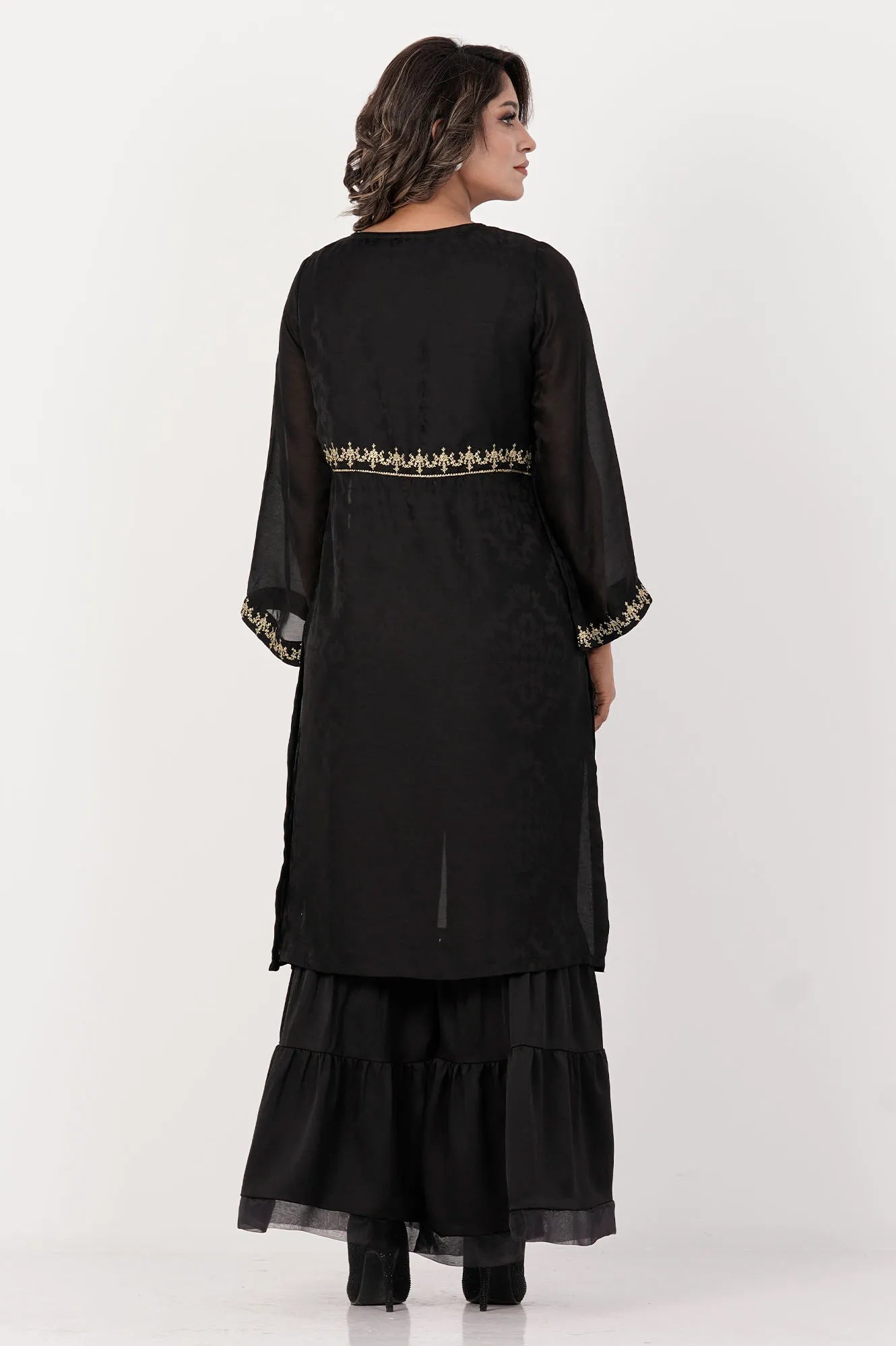 Women's Ethnic Tops (Black)
