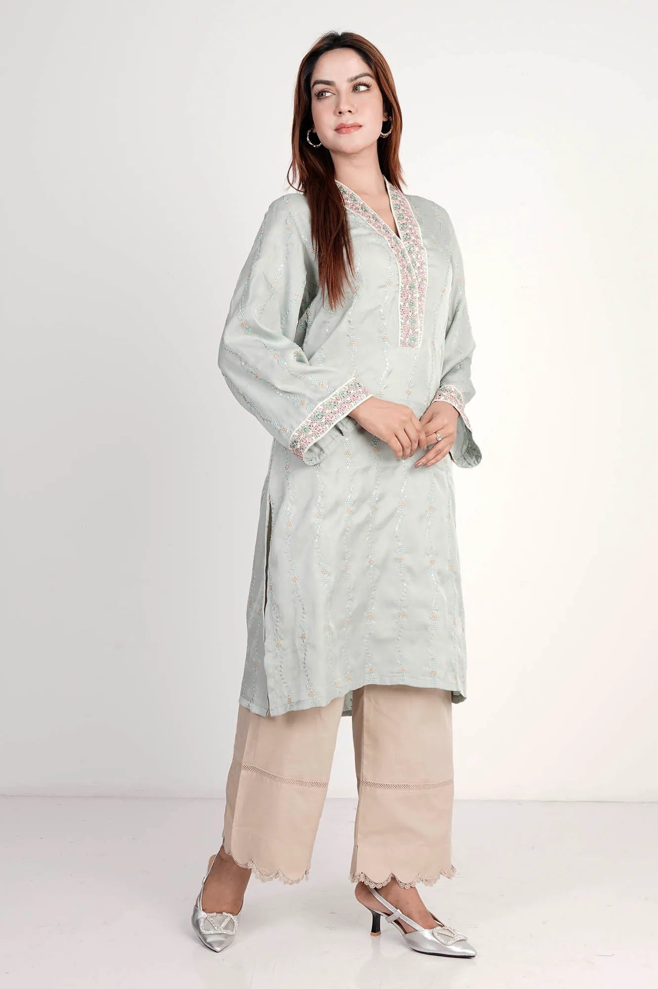 Women's Ethnic Tops (Mint)