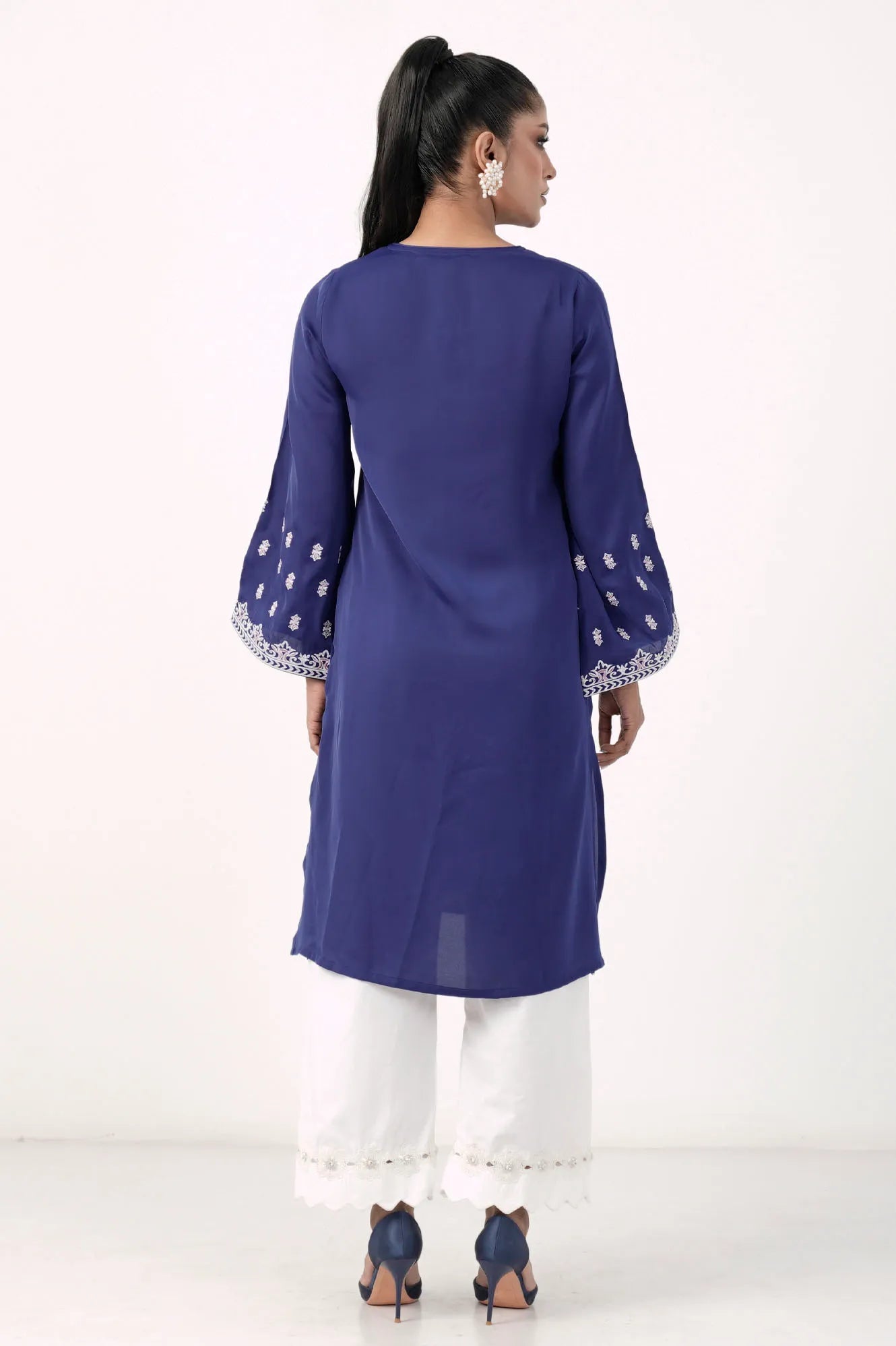 Women's Ethnic Tops (Royal Blue)