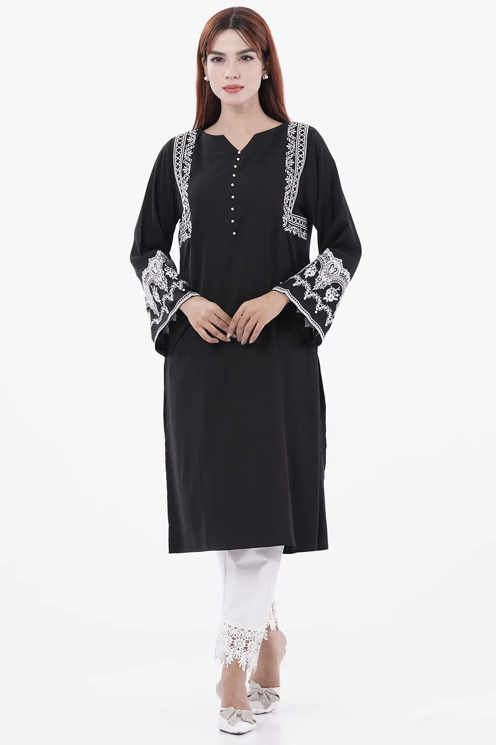 Women's Ethnic Tops (Black)