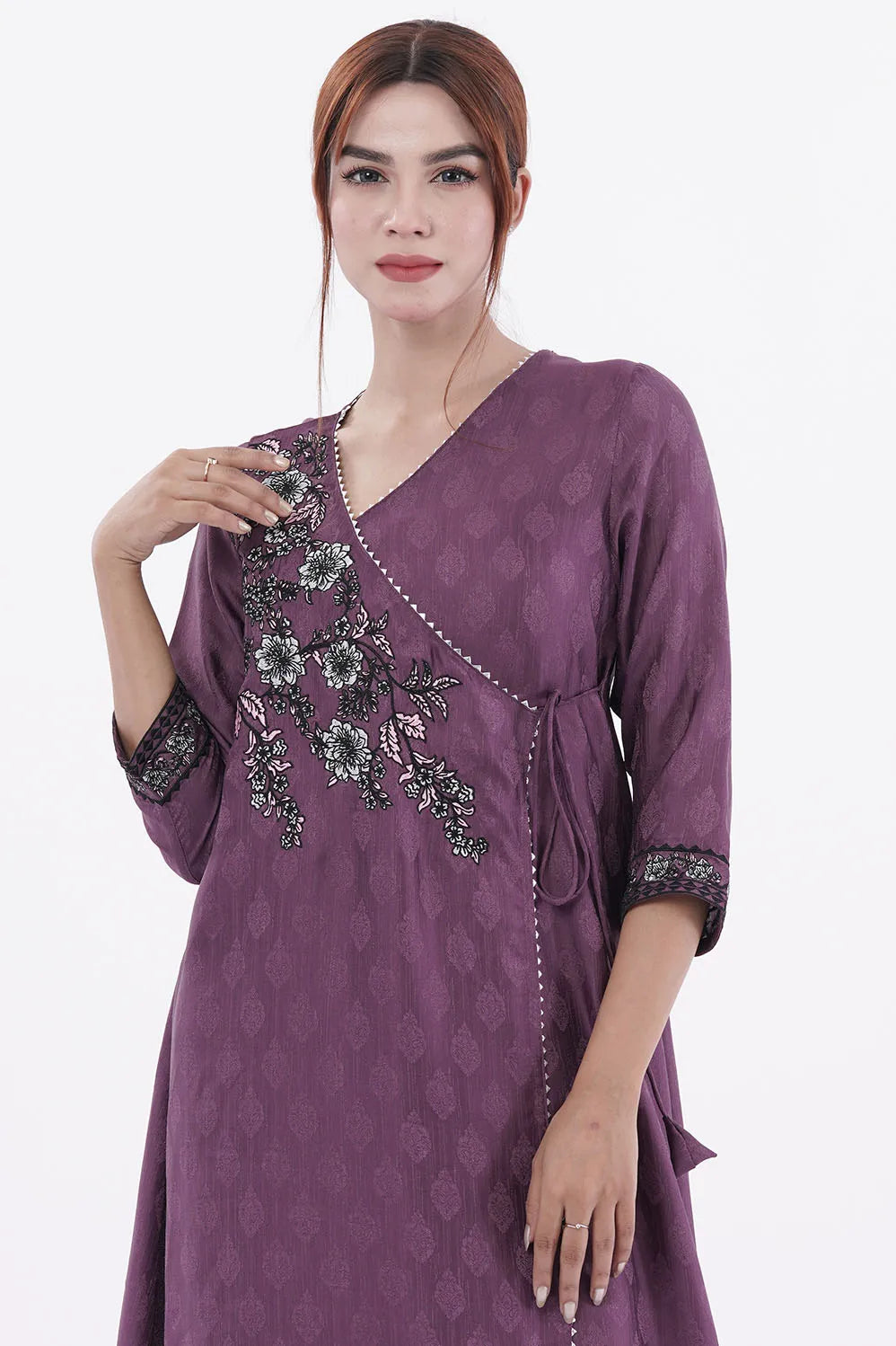 Women's Ethnic Tops (Purple)