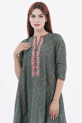 Women's Ethnic Tops (Green)