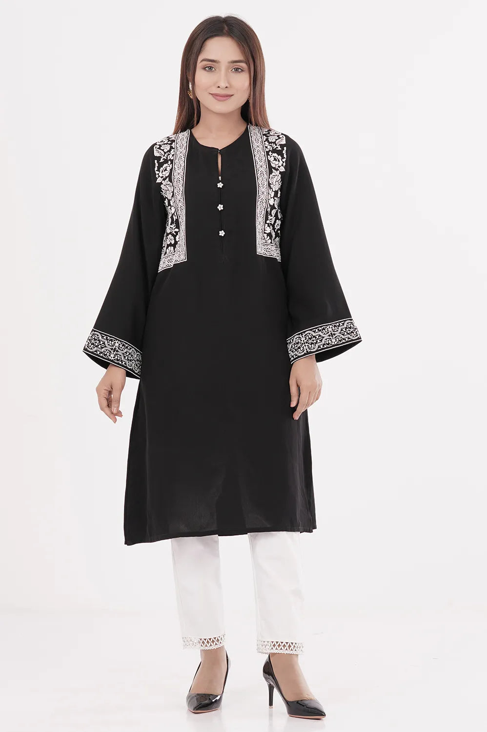 Women's Ethnic Tops (Black)