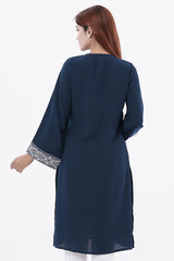 Women's Ethnic Tops (Peacock Blue)