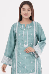 Women's Ethnic Tops (Forest Green)
