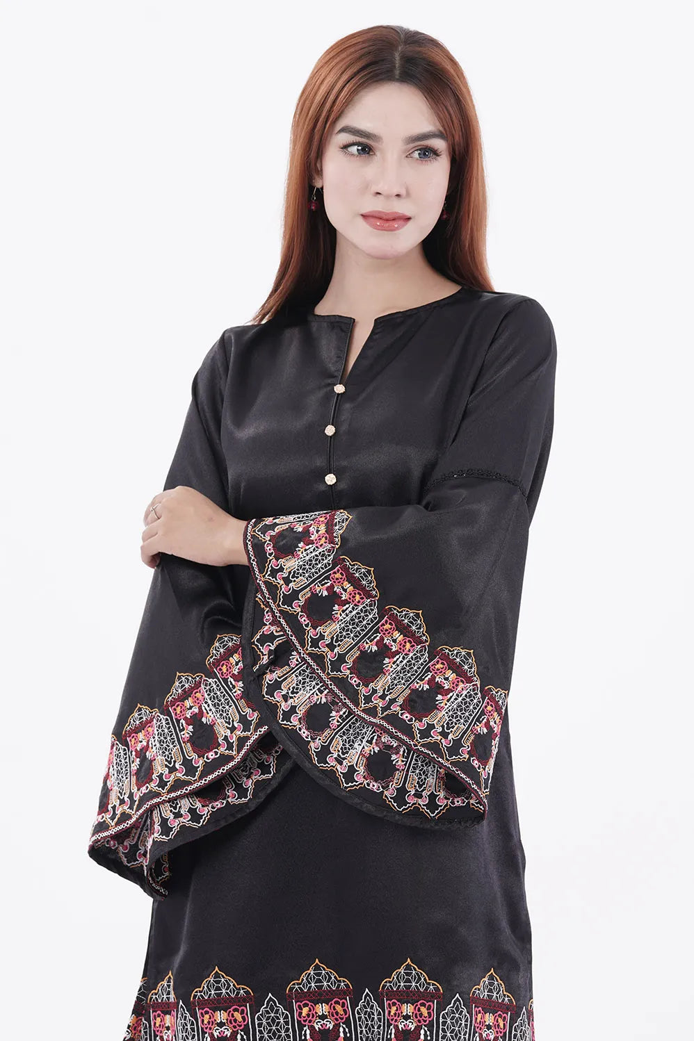 Women's Ethnic Tops (Black)