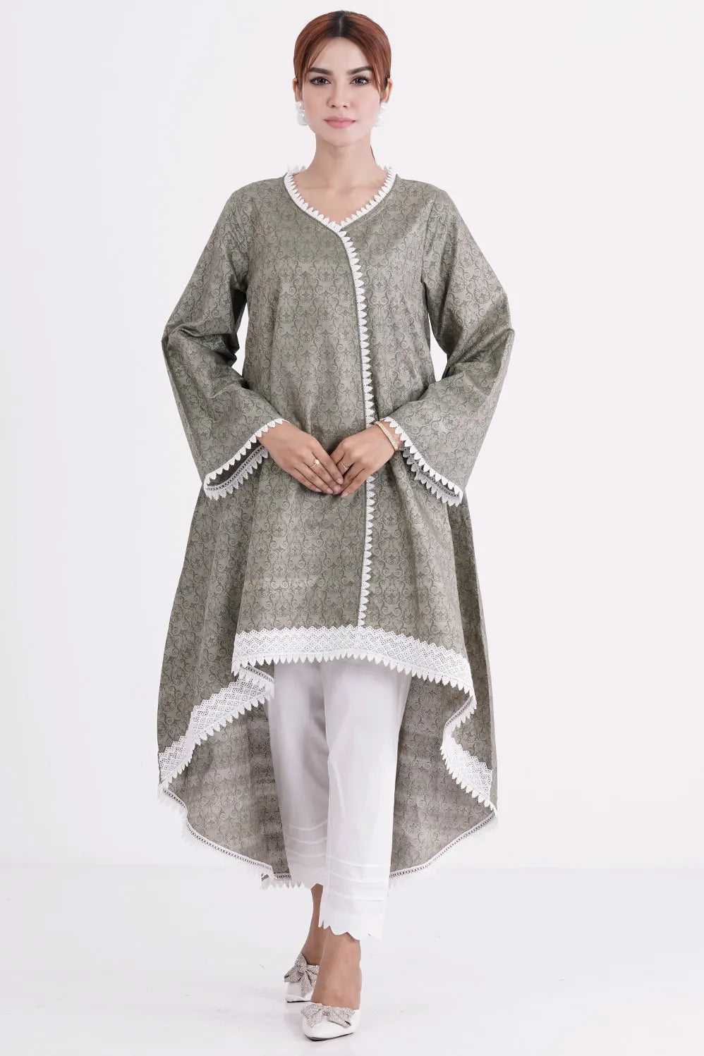 Women's Ethnic Tops (Olive)