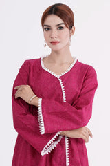 Women's Ethnic Tops (Pink)