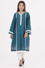 Women's Ethnic Tops (Peacock Blue)
