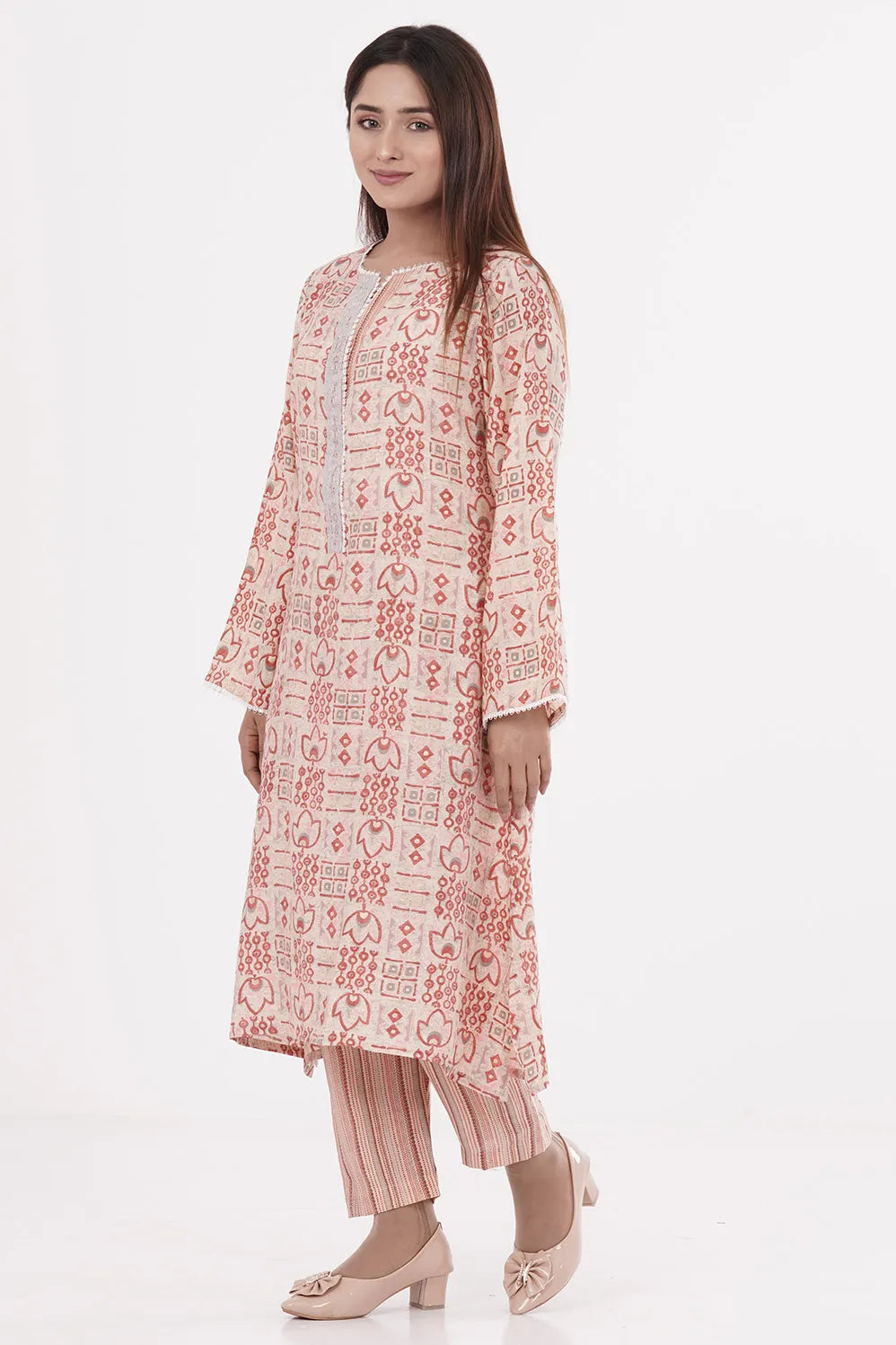 Women's Ethnic Tops (Coral)